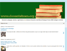 Tablet Screenshot of docenteinem.org